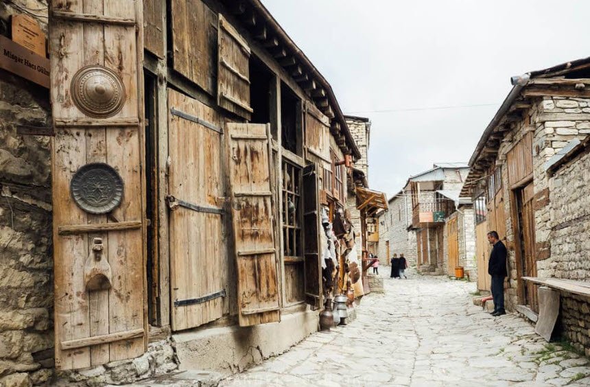 Lahij Village, Ismayilli Region, Azerbaijan